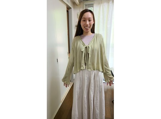 エレガントな、カーディガン