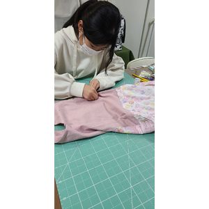 プレゼントのエプロン作り❤️